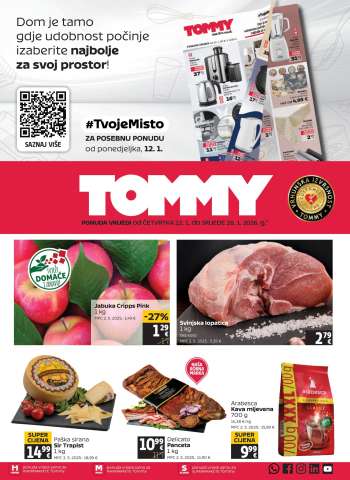 Tommy katalog - 22.01.2026. - 28.01.2026.