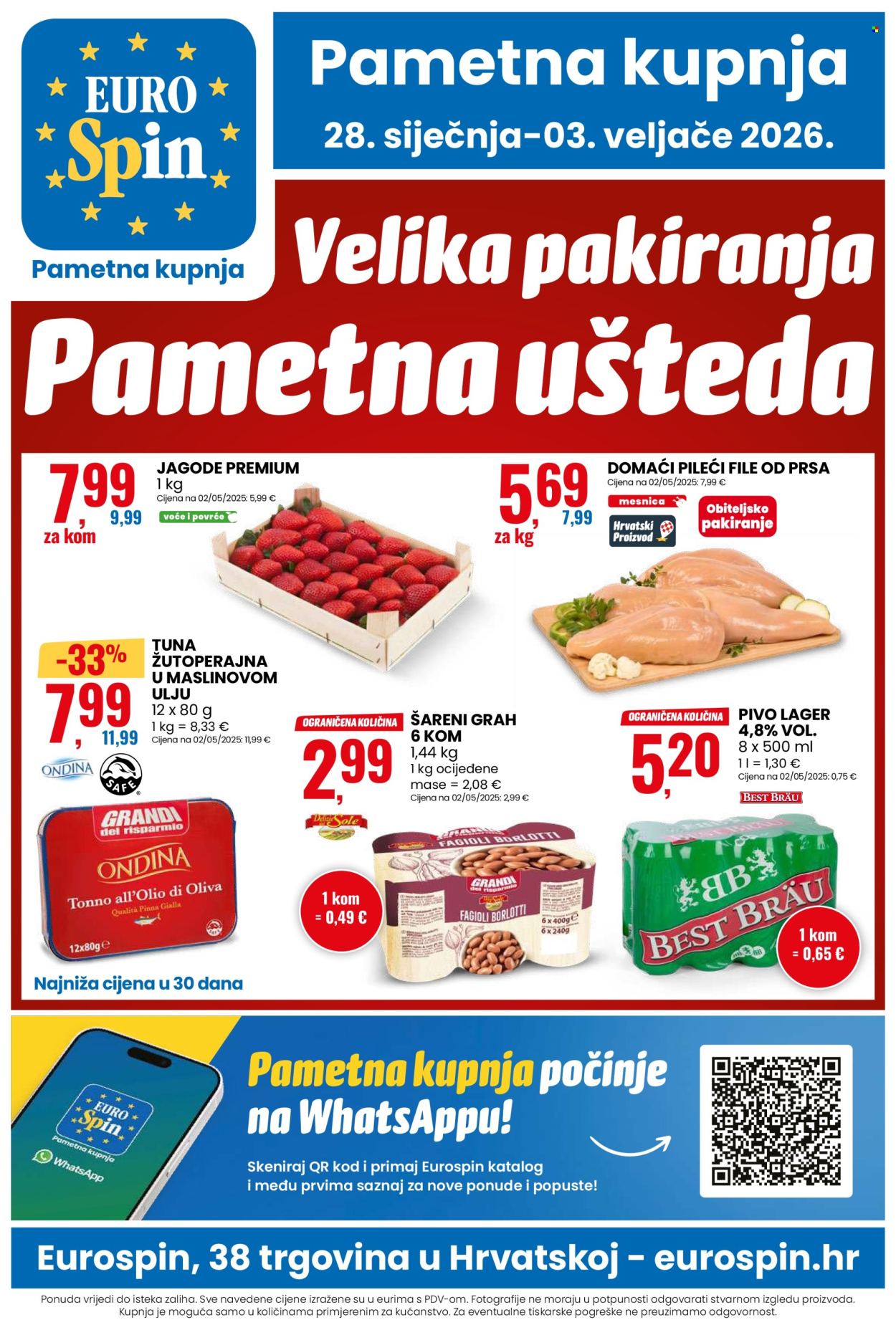 Eurospin katalog - 28.01.2026. - 03.02.2026. Stranica 1