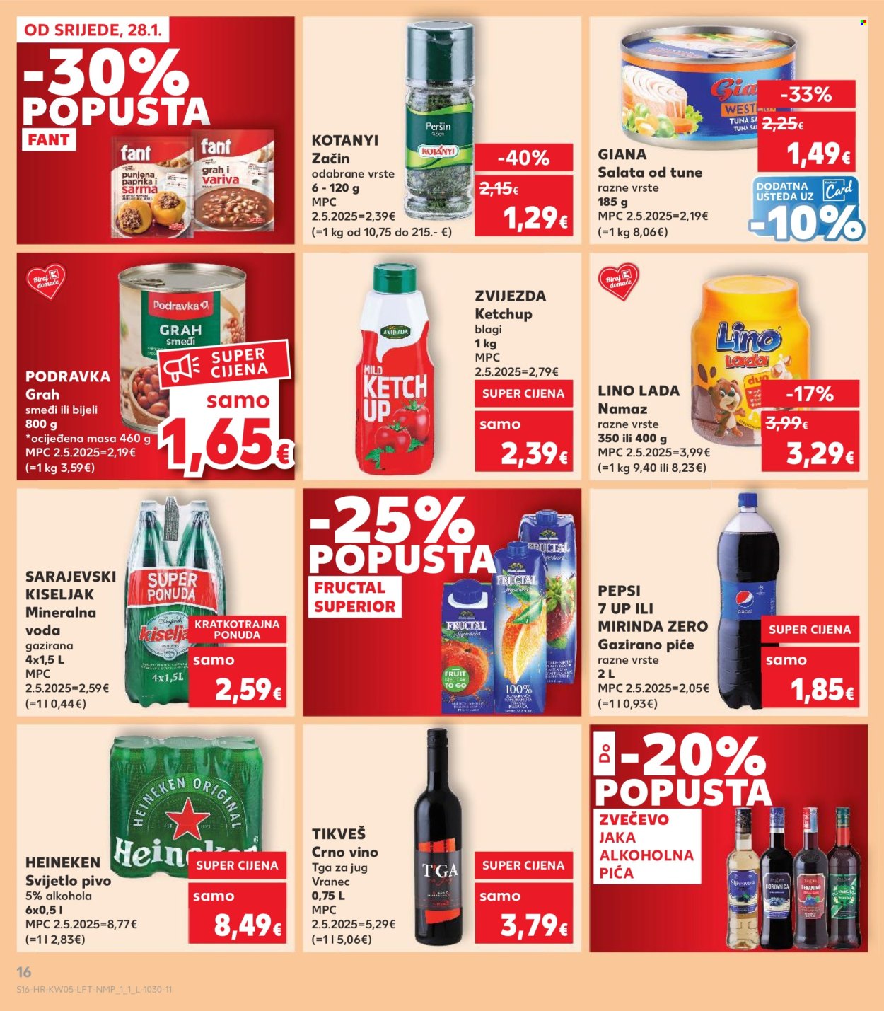 Kaufland katalog - 28.01.2026. - 03.02.2026. Stranica 16