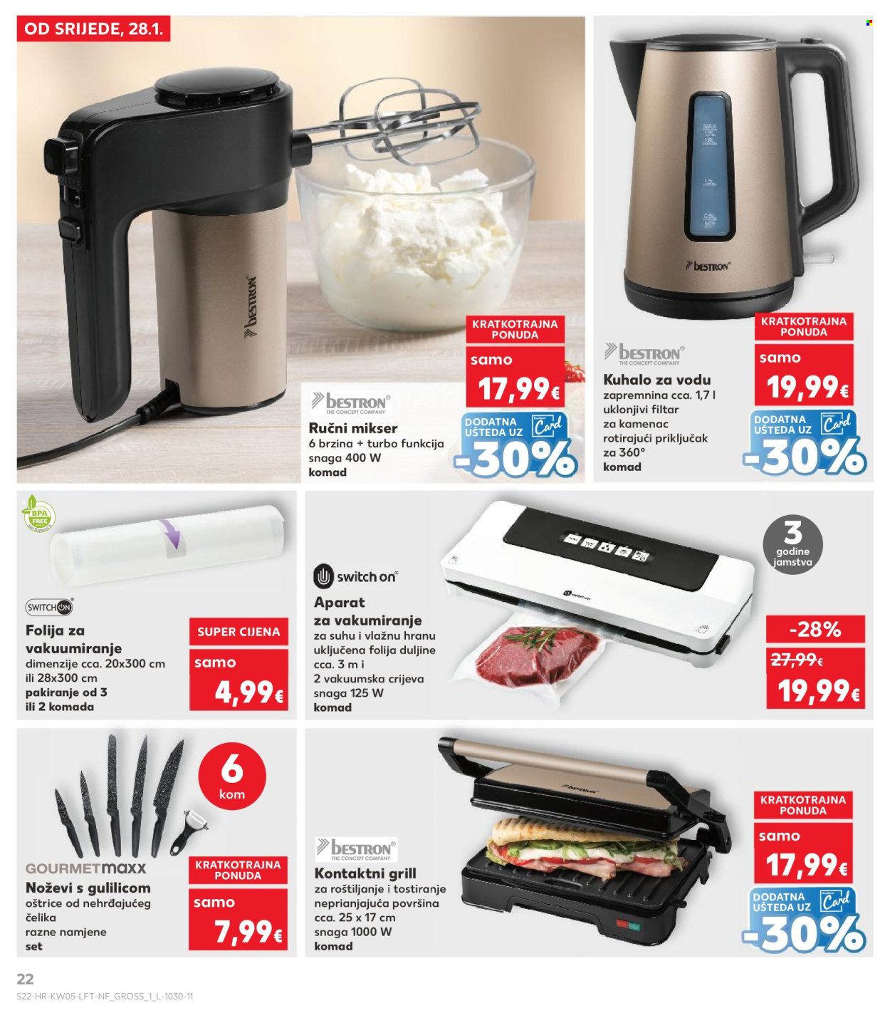 Kaufland katalog - 28.01.2026. - 03.02.2026. Stranica 22