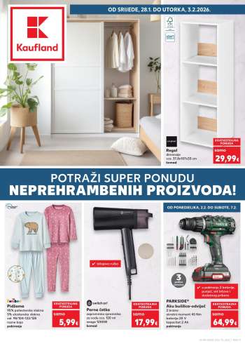 Kaufland katalog - 28.01.2026. - 03.02.2026.