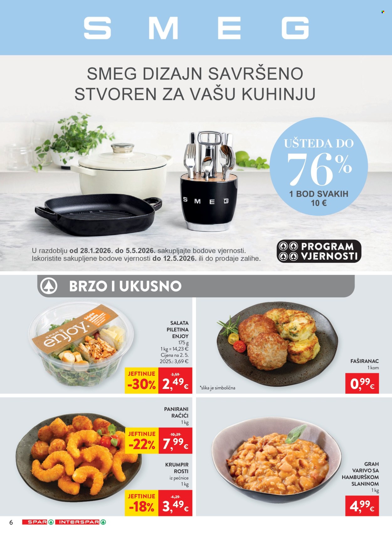 INTERSPAR katalog - 28.01.2026. - 03.02.2026. Stranica 8