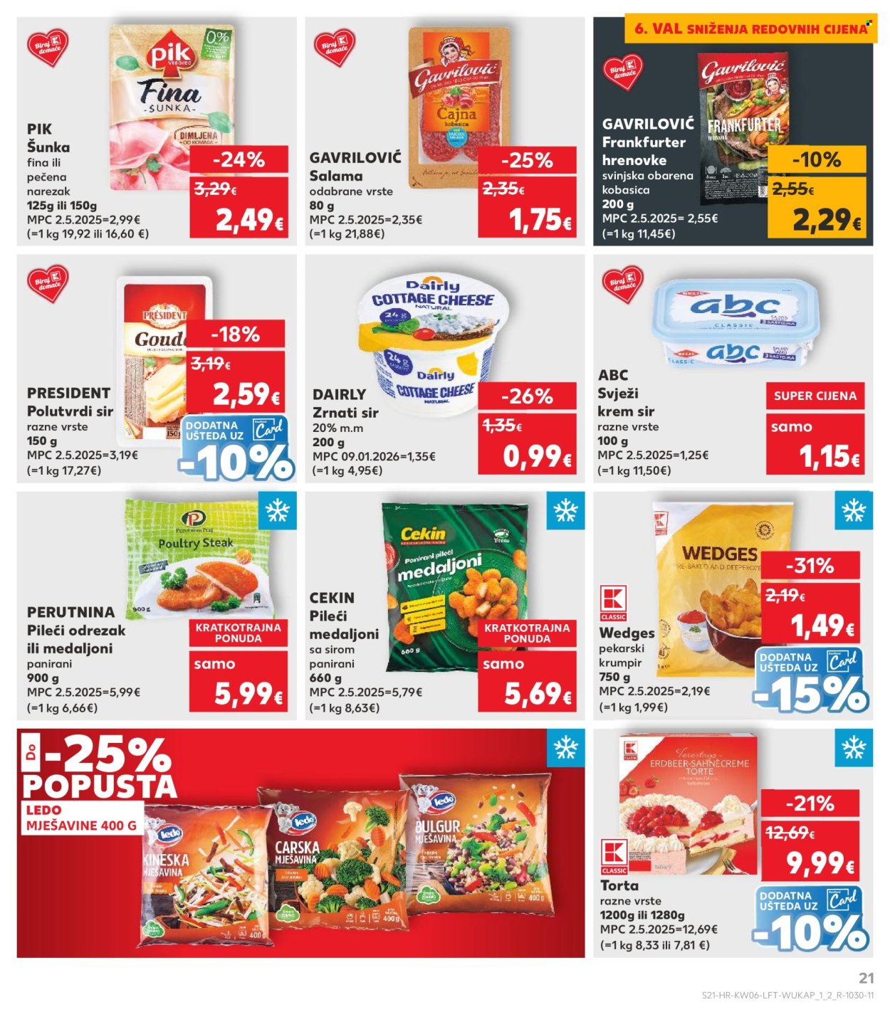 Kaufland katalog - 04.02.2026. - 10.02.2026. Stranica 21
