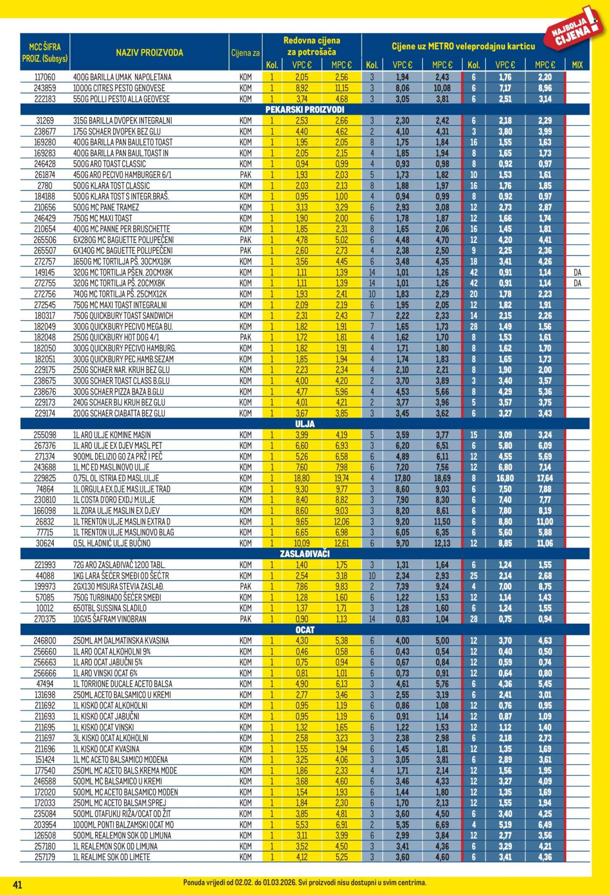 Metro katalog - 01.02.2026. - 01.03.2026. Stranica 41