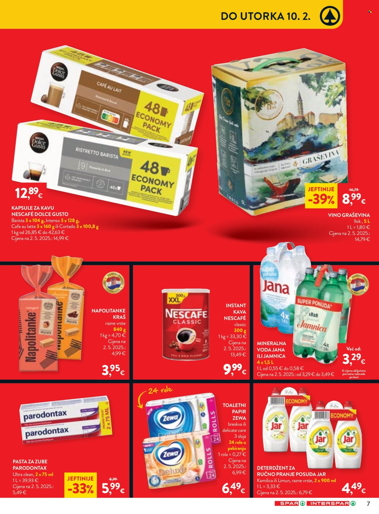 INTERSPAR katalog - 04.02.2026. - 10.02.2026. Stranica 7