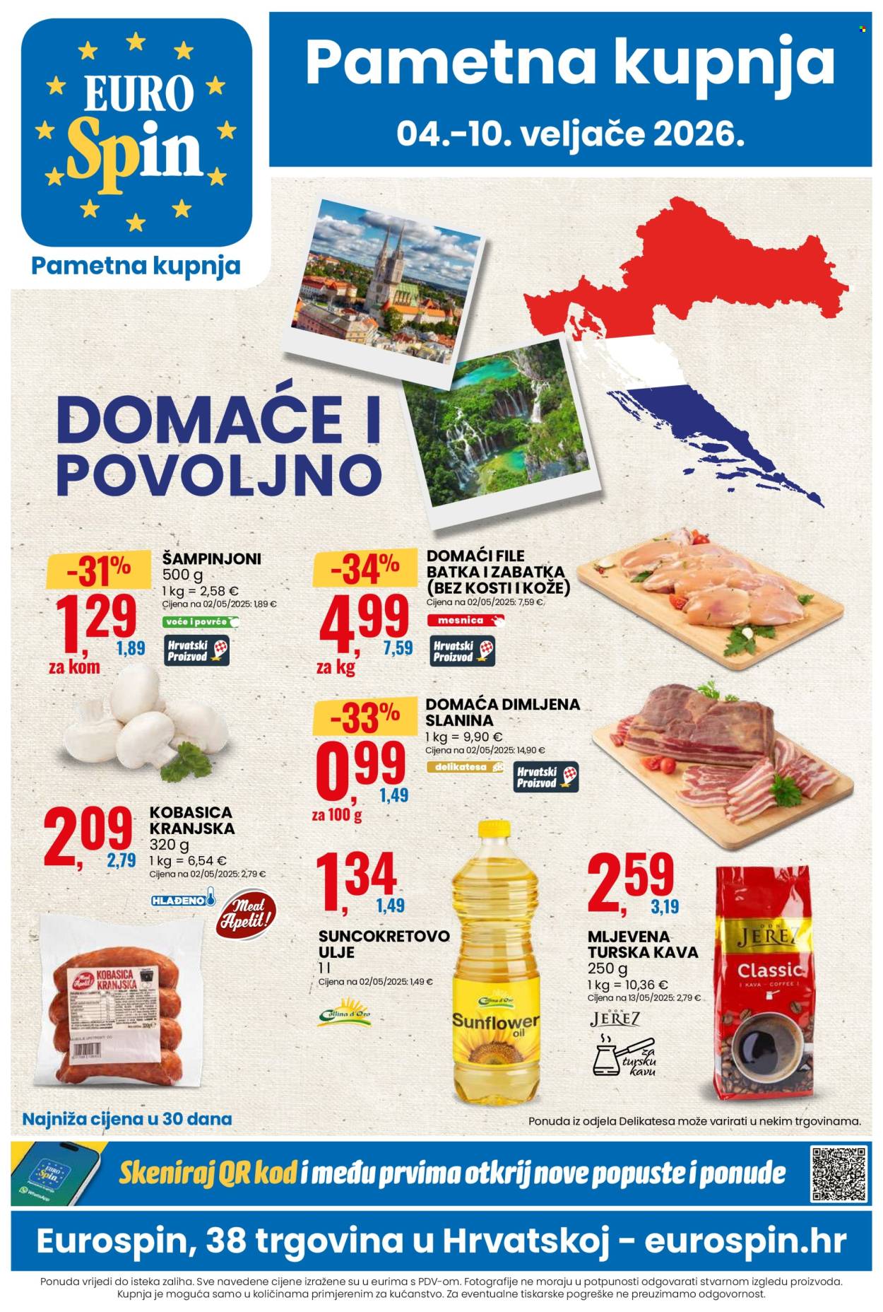 Eurospin katalog - 04.02.2026. - 10.02.2026. Stranica 1
