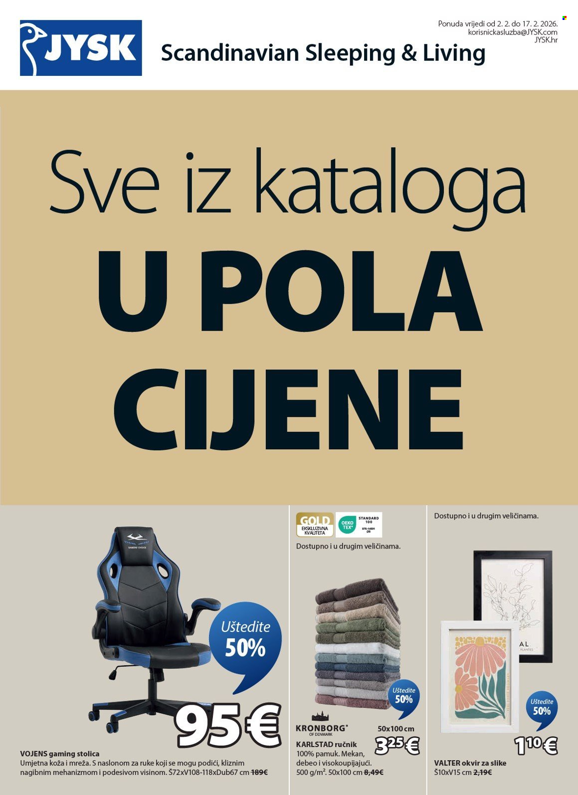 JYSK katalog - 02.02.2026. - 17.02.2026. Stranica 2