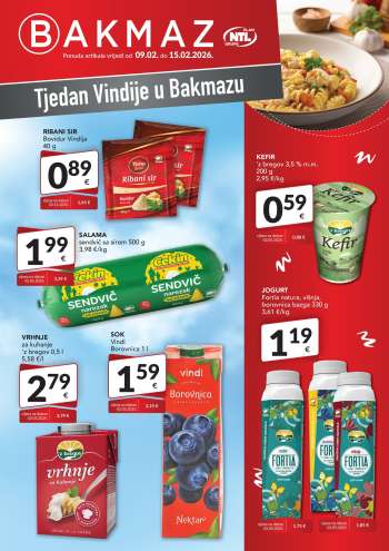 Bakmaz katalog - 09.02.2026. - 15.02.2026.