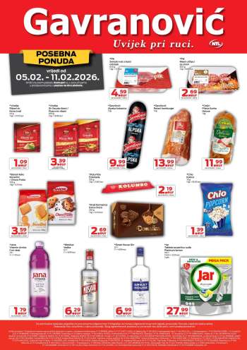 Gavranović katalog - 05.02.2026. - 11.02.2026.