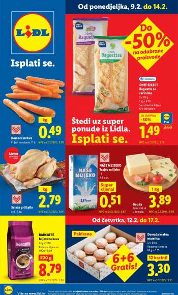 Lidl katalog - 09.02.2026. - 14.02.2026.