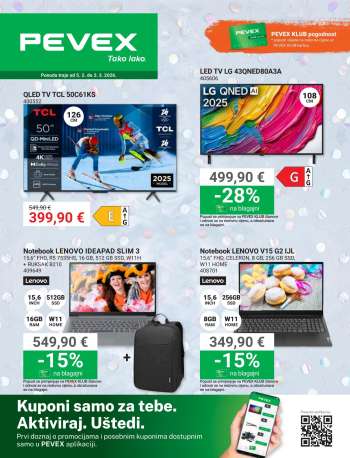 Pevex katalog - 05.02.2026. - 03.03.2026.