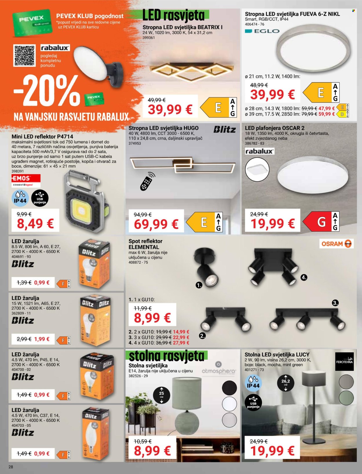 Pevex katalog - 05.02.2026. - 03.03.2026. Stranica 28