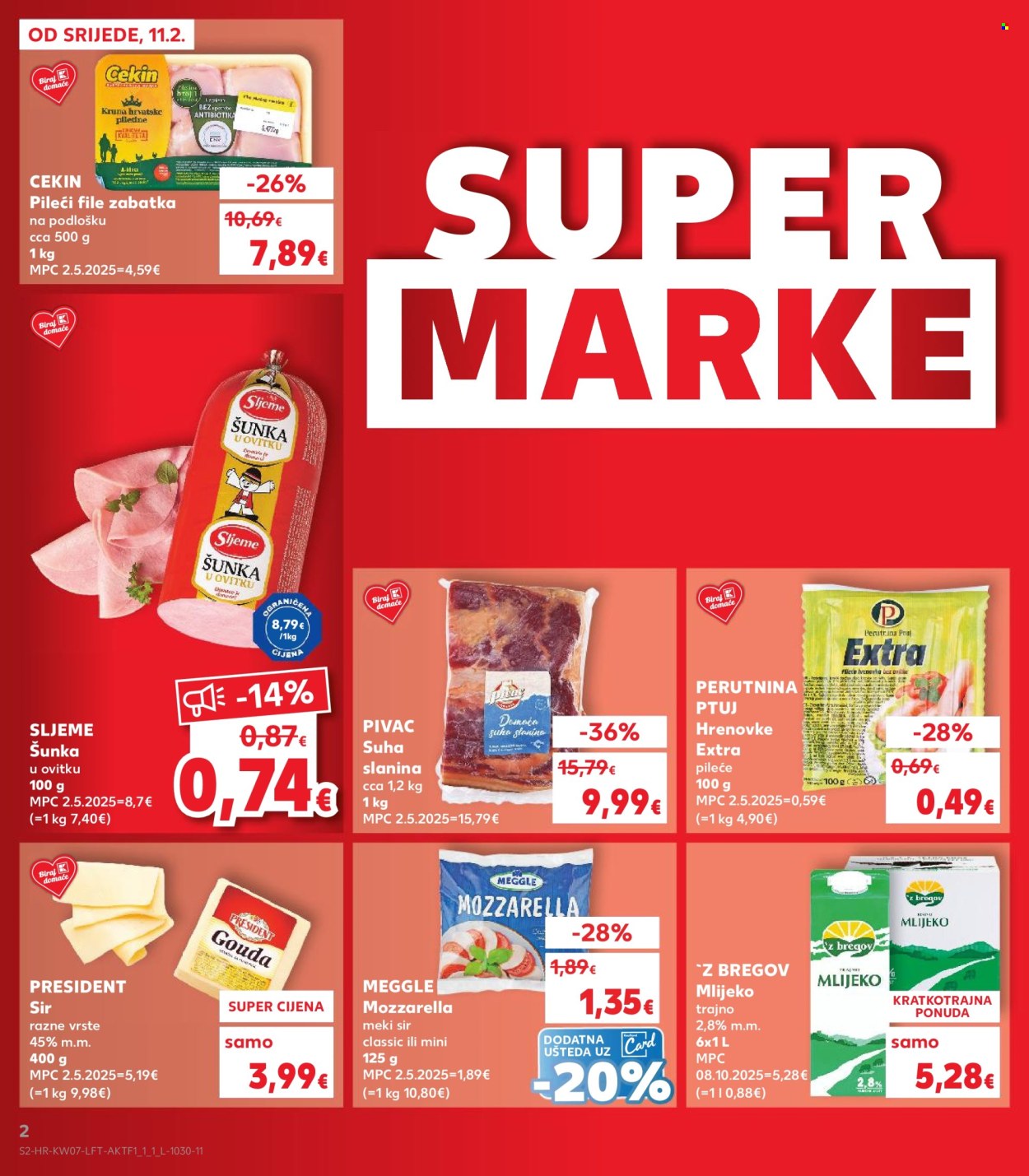 Kaufland katalog - 11.02.2026. - 17.02.2026. Stranica 2