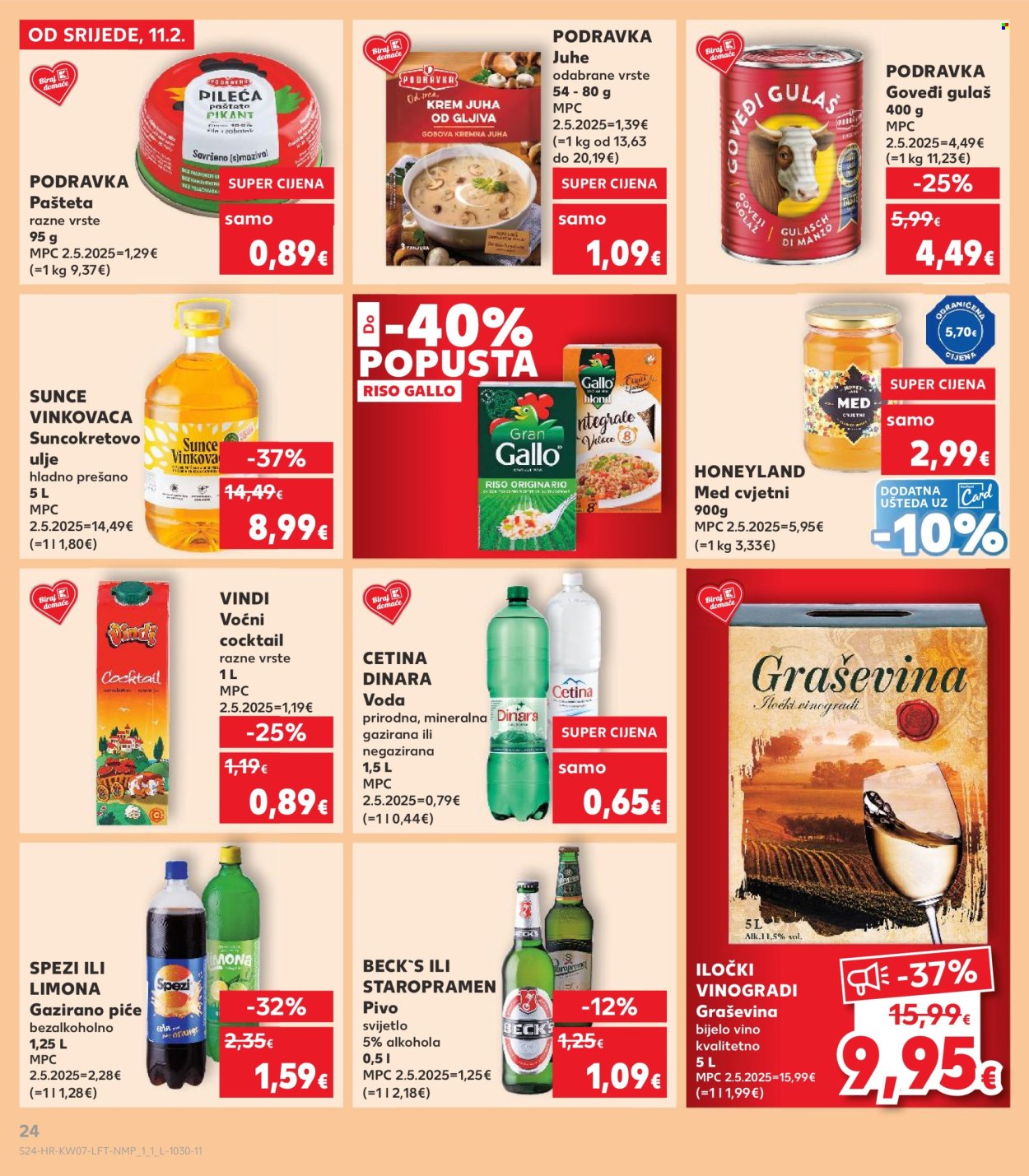 Kaufland katalog - 11.02.2026. - 17.02.2026. Stranica 24