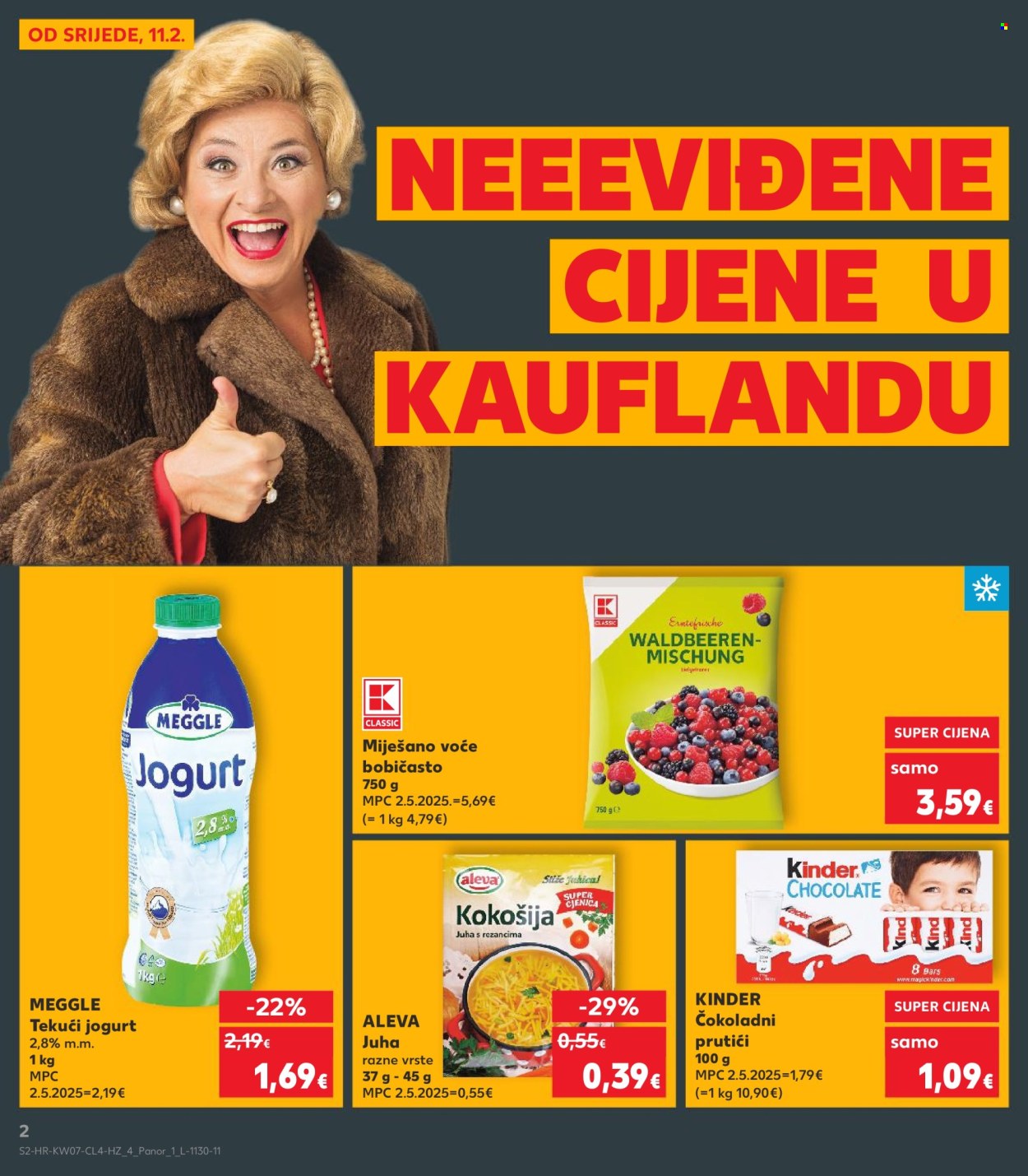 Kaufland katalog - 11.02.2026. - 17.02.2026. Stranica 2