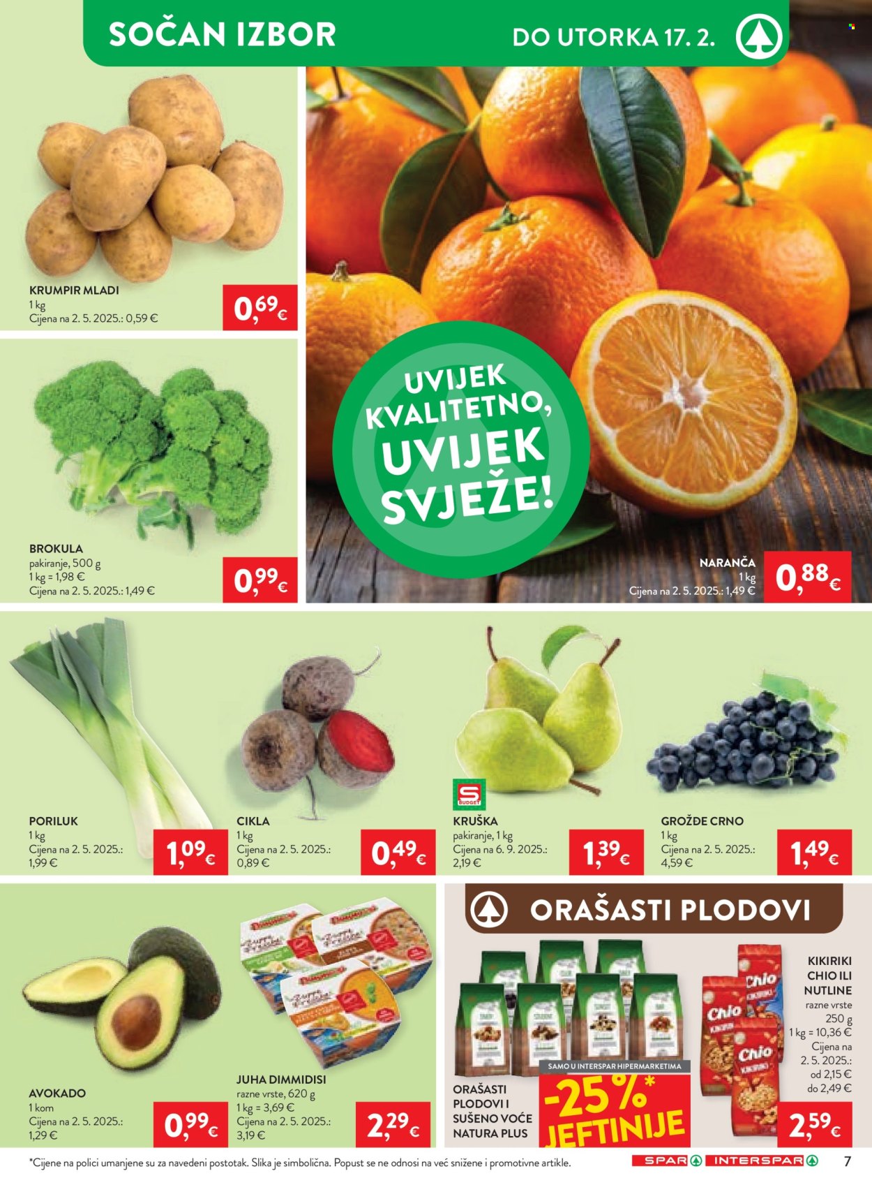 INTERSPAR katalog - 11.02.2026. - 17.02.2026. Stranica 7