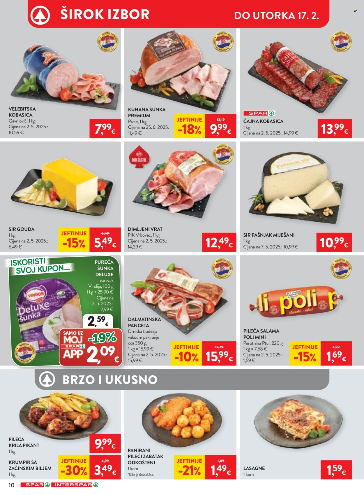 INTERSPAR katalog - 11.02.2026. - 17.02.2026. Stranica 13