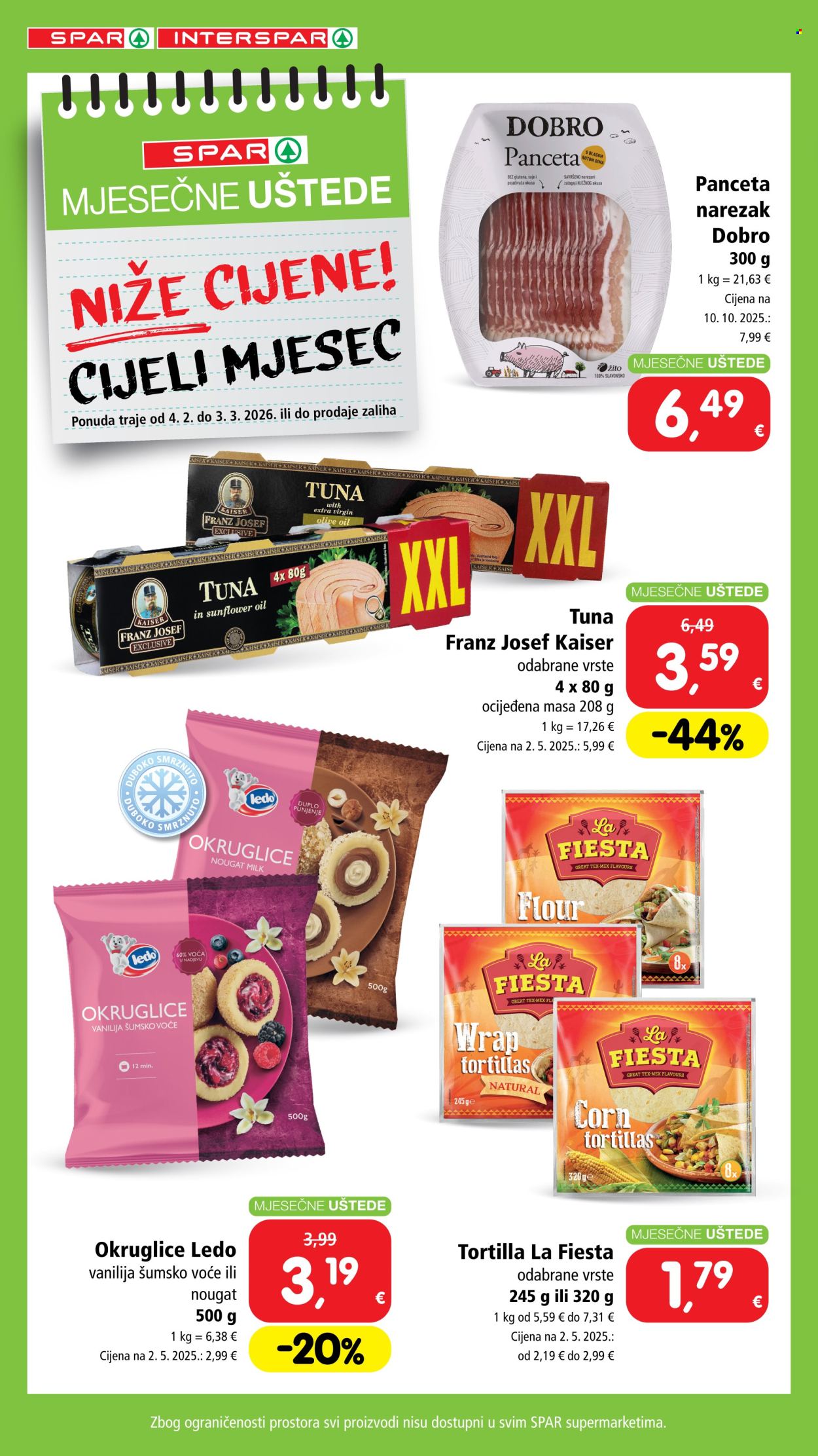 INTERSPAR katalog - 04.02.2026. - 03.03.2026. Stranica 2