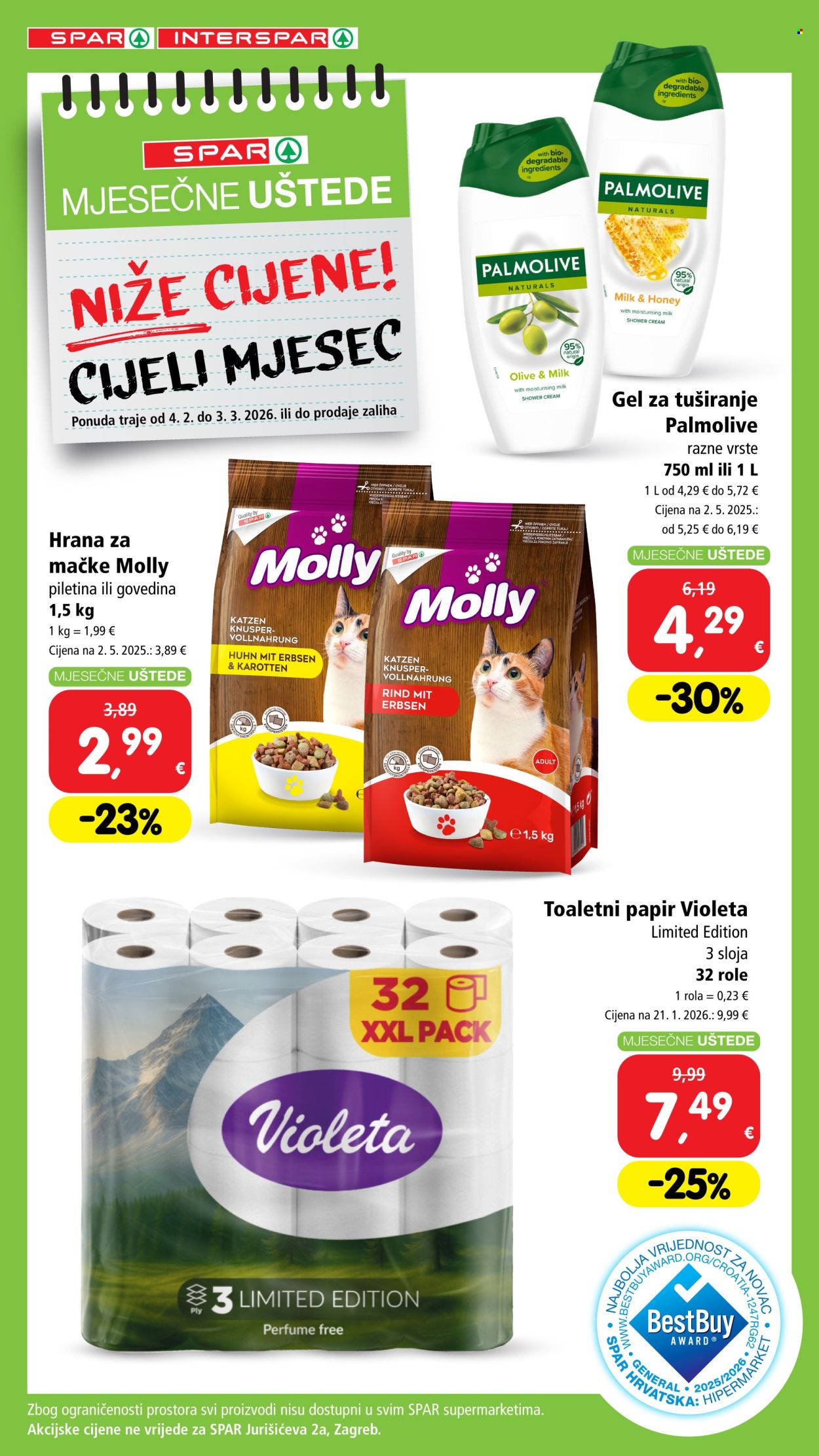 INTERSPAR katalog - 04.02.2026. - 03.03.2026. Stranica 4