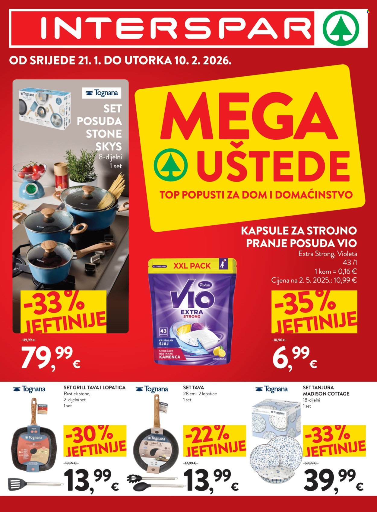 INTERSPAR katalog - 21.01.2026. - 10.02.2026. Stranica 1