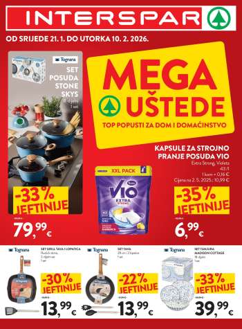 INTERSPAR katalog - 21.01.2026. - 10.02.2026.