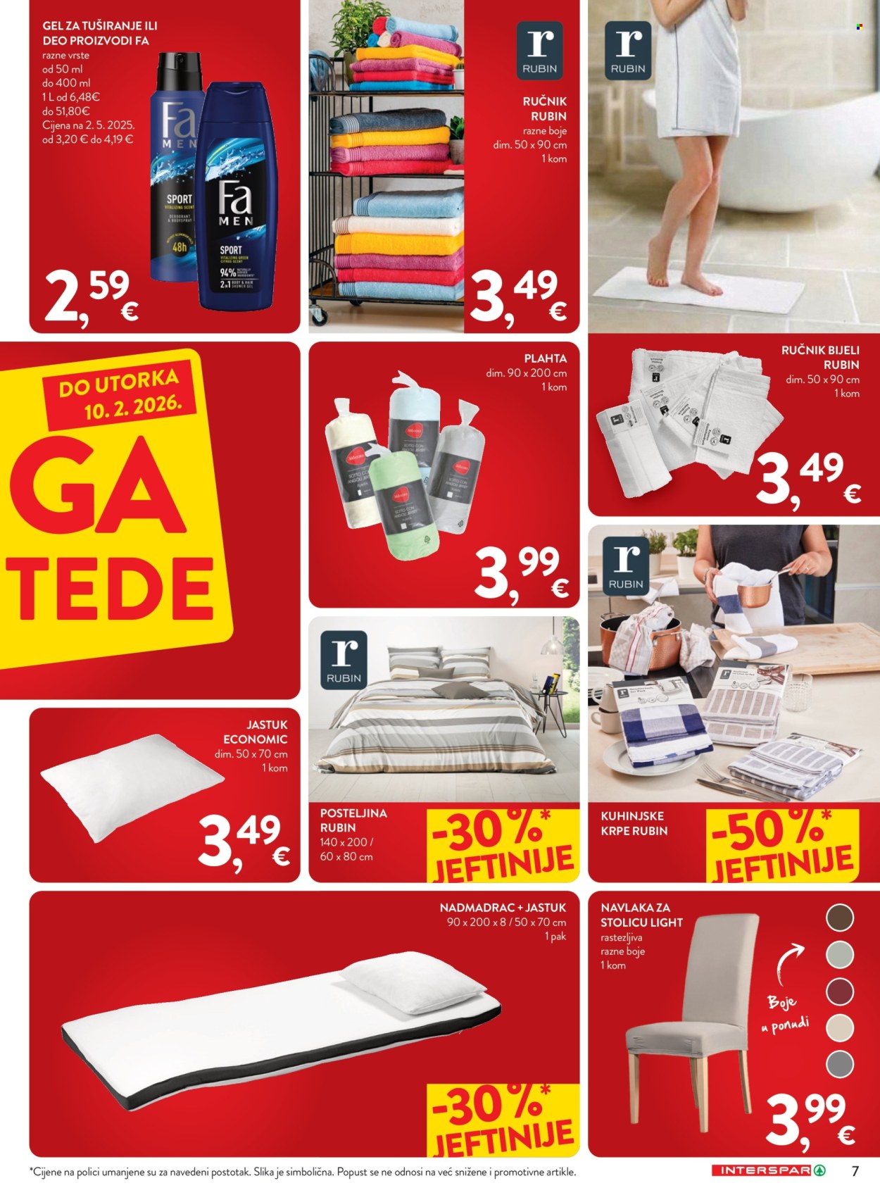 INTERSPAR katalog - 21.01.2026. - 10.02.2026. Stranica 7