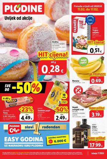 Plodine katalog - 11.02.2026. - 17.02.2026.