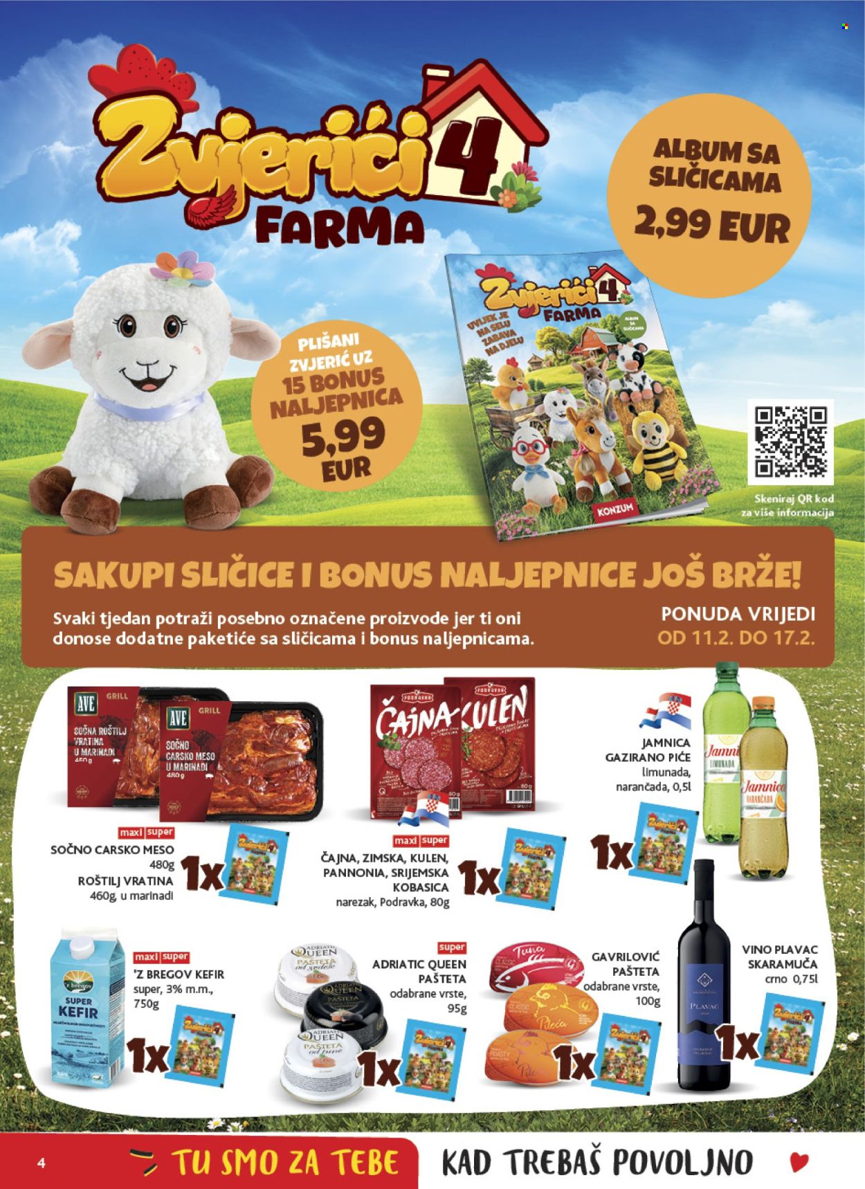 Konzum katalog - 11.02.2026. - 17.02.2026. Stranica 4