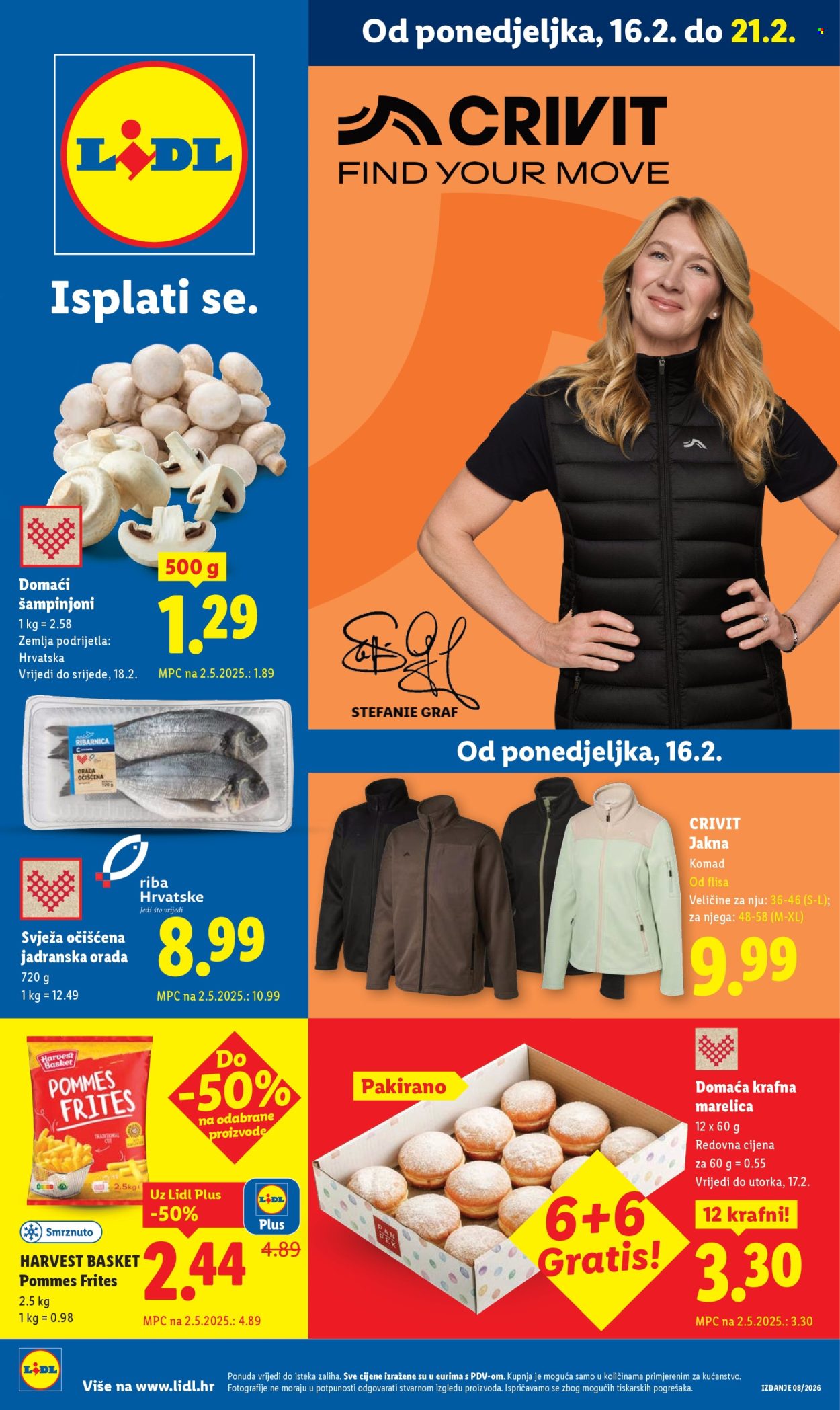Lidl katalog - 16.02.2026. - 21.02.2026. Stranica 1