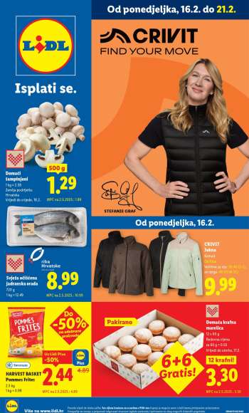 Lidl katalog - 16.02.2026. - 21.02.2026.