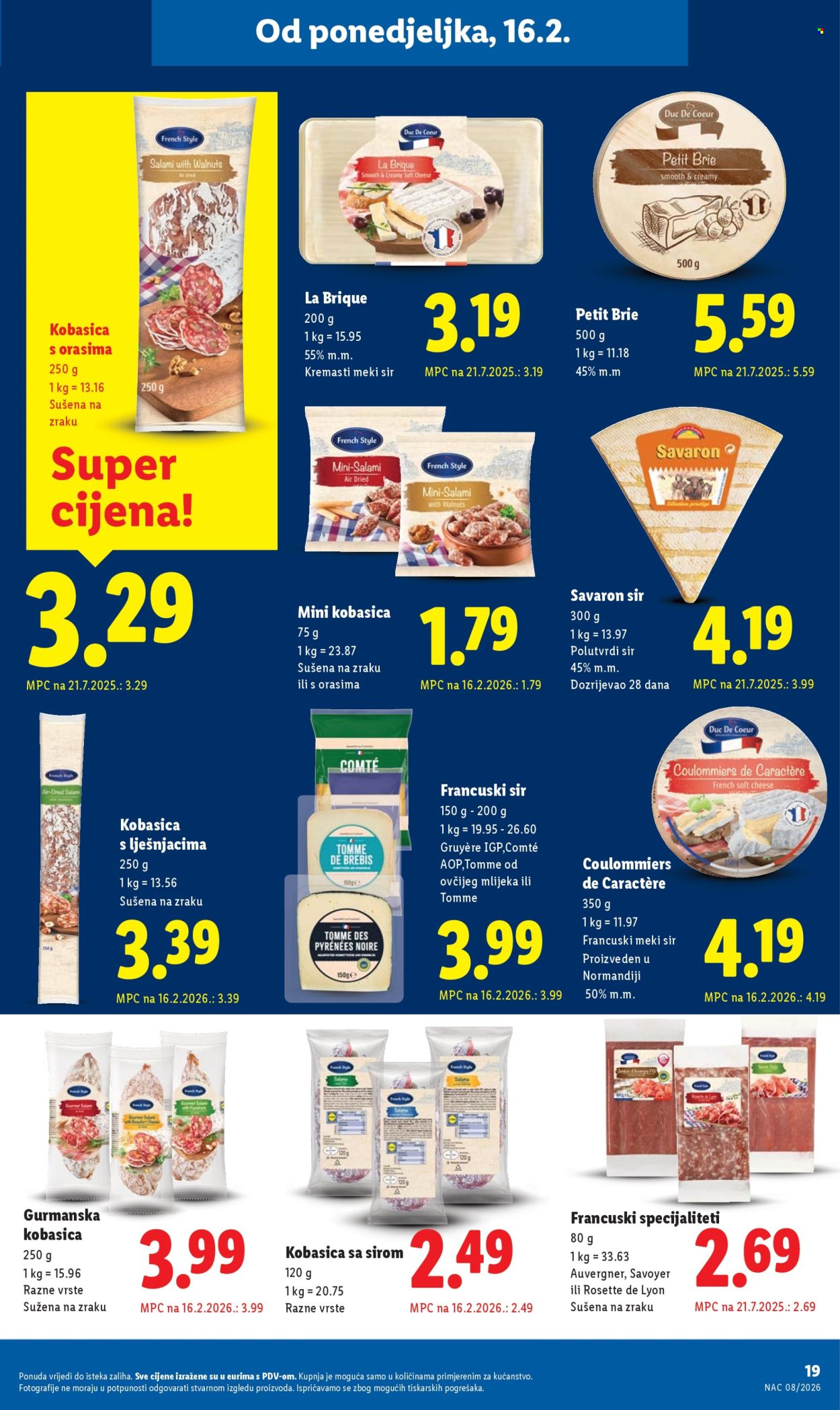 Lidl katalog - 16.02.2026. - 21.02.2026. Stranica 19