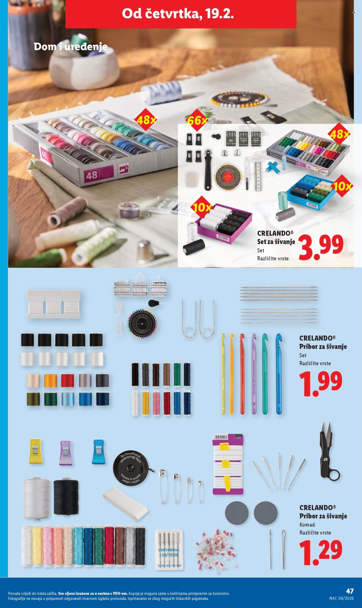 Lidl katalog - 16.02.2026. - 21.02.2026. Stranica 47