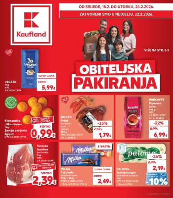Kaufland katalog - 18.02.2026. - 24.02.2026.