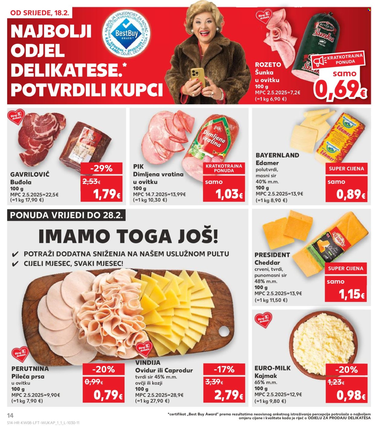 Kaufland katalog - 18.02.2026. - 24.02.2026. Stranica 14