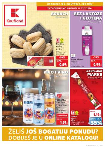 Kaufland katalog - 18.02.2026. - 24.02.2026.