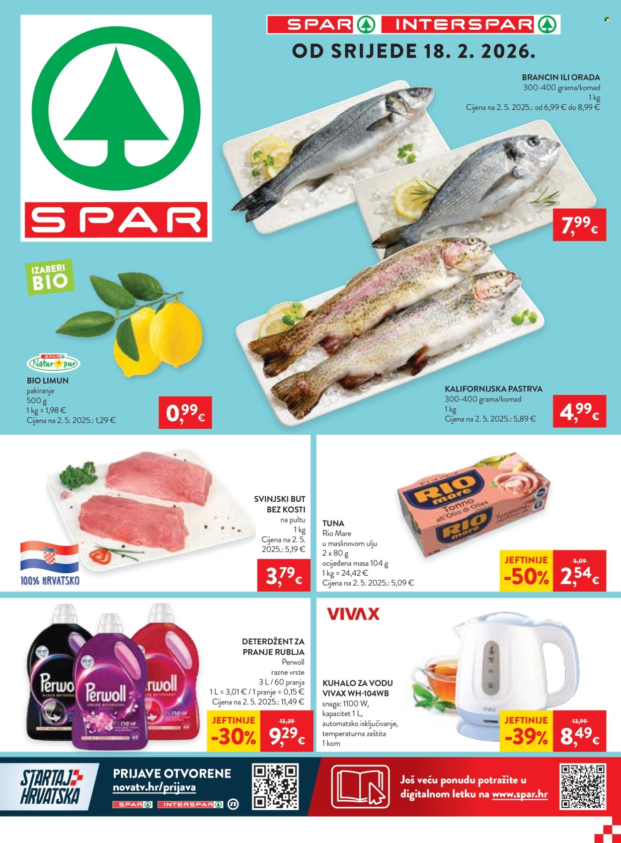 SPAR katalog - 18.02.2026. - 24.02.2026. Stranica 1