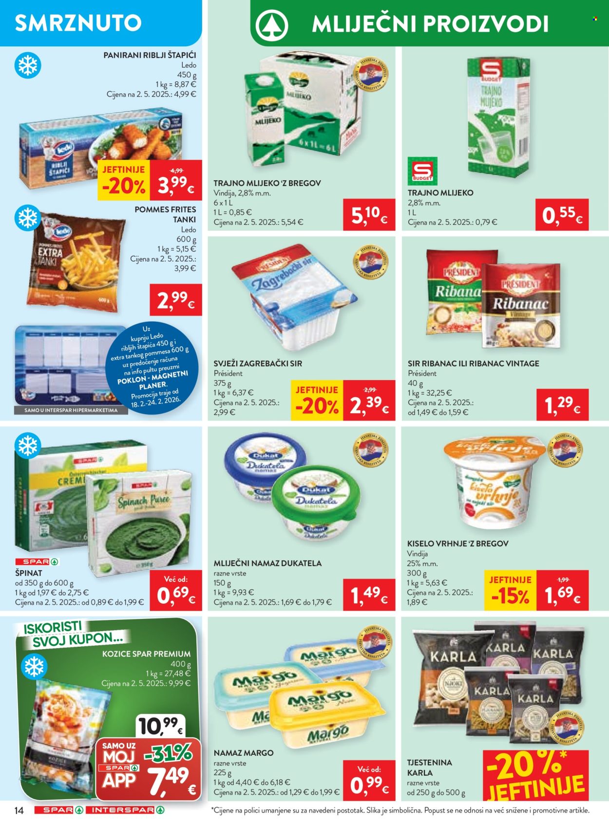 SPAR katalog - 18.02.2026. - 24.02.2026. Stranica 18