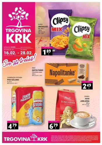 Trgovina KRK katalog - 16.02.2026. - 28.02.2026.