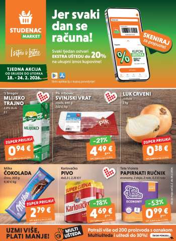 Studenac katalog - 18.02.2026. - 24.02.2026.