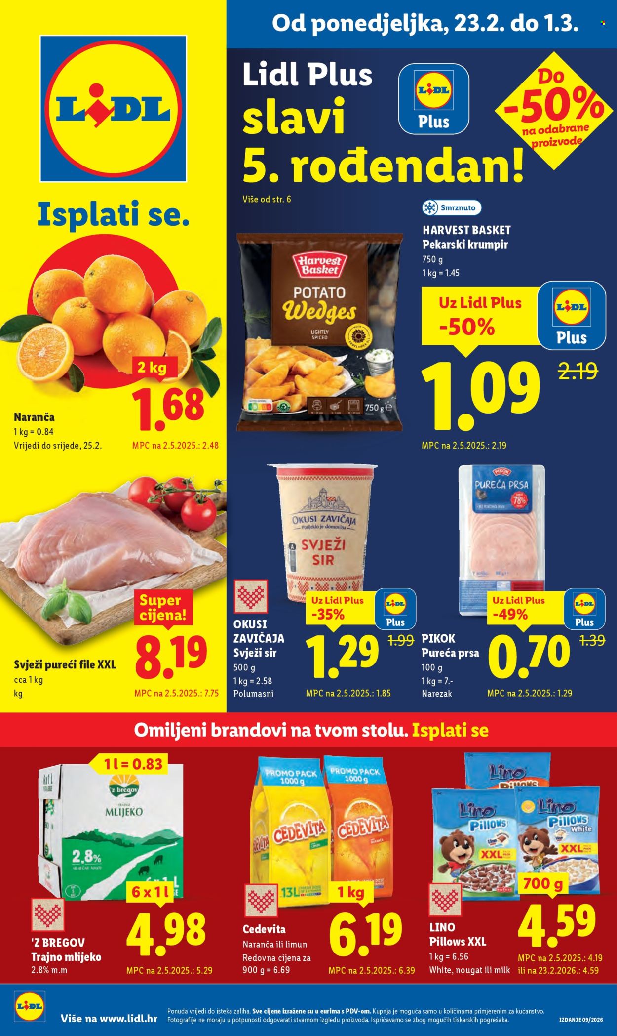 Lidl katalog - 23.02.2026. - 01.03.2026. Stranica 1