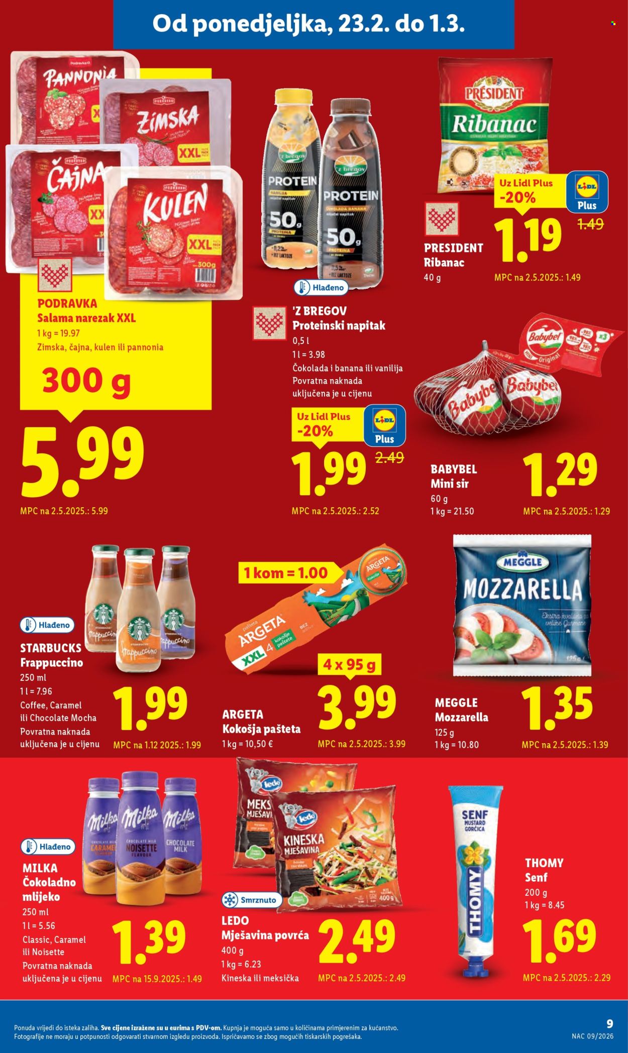 Lidl katalog - 23.02.2026. - 01.03.2026. Stranica 9