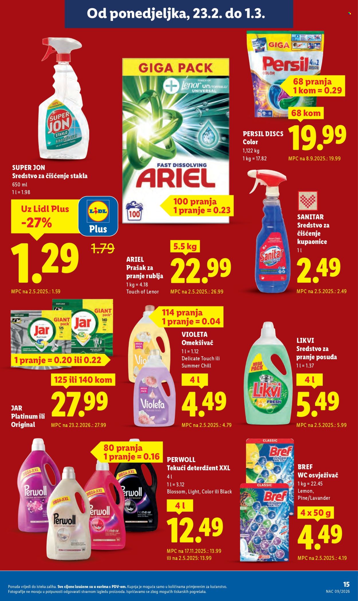 Lidl katalog - 23.02.2026. - 01.03.2026. Stranica 15