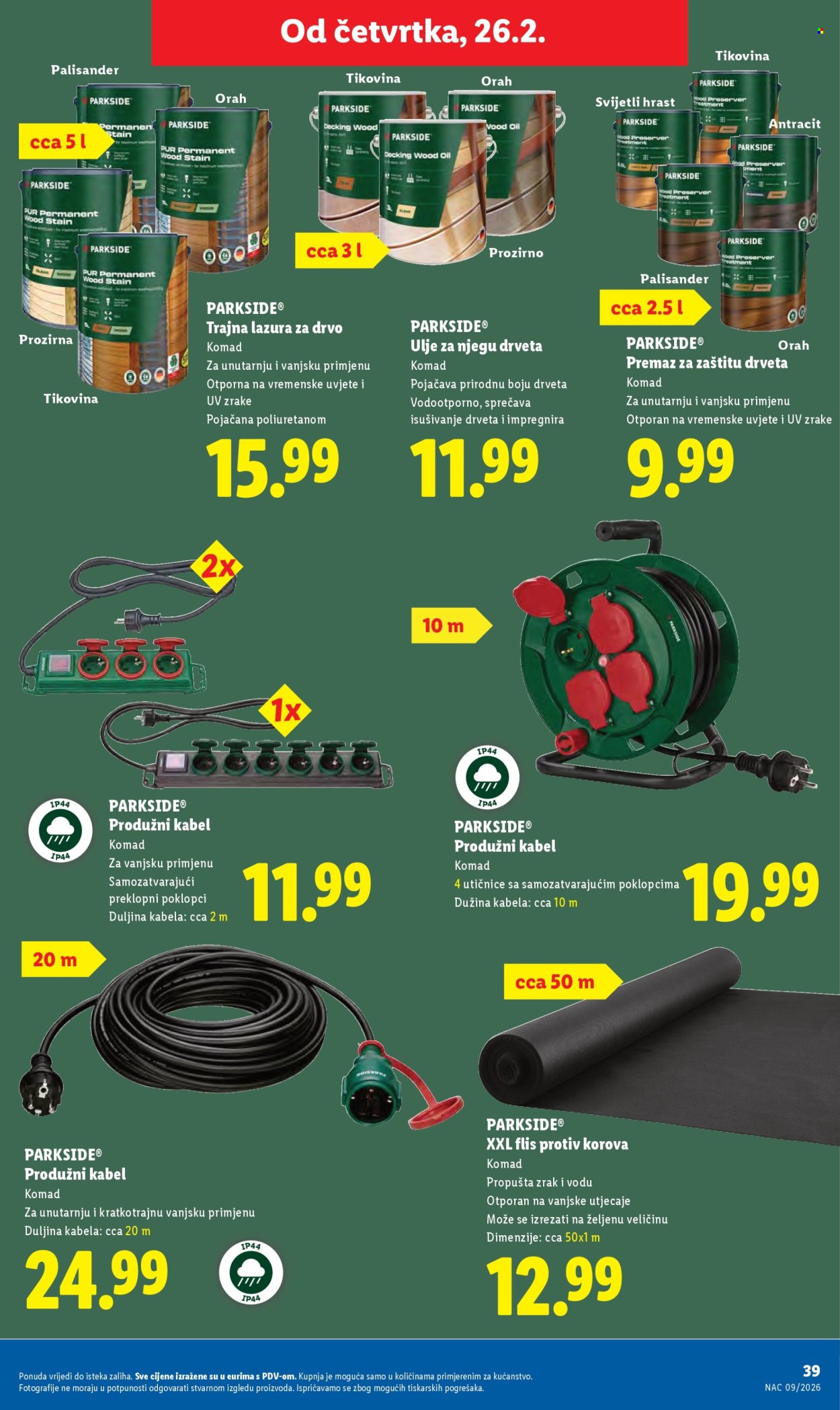 Lidl katalog - 23.02.2026. - 01.03.2026. Stranica 39
