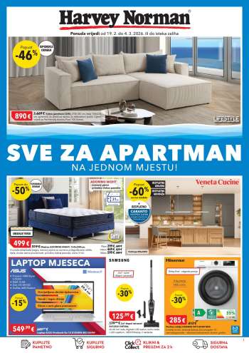 Harvey Norman katalog - 19.02.2026. - 04.03.2026.