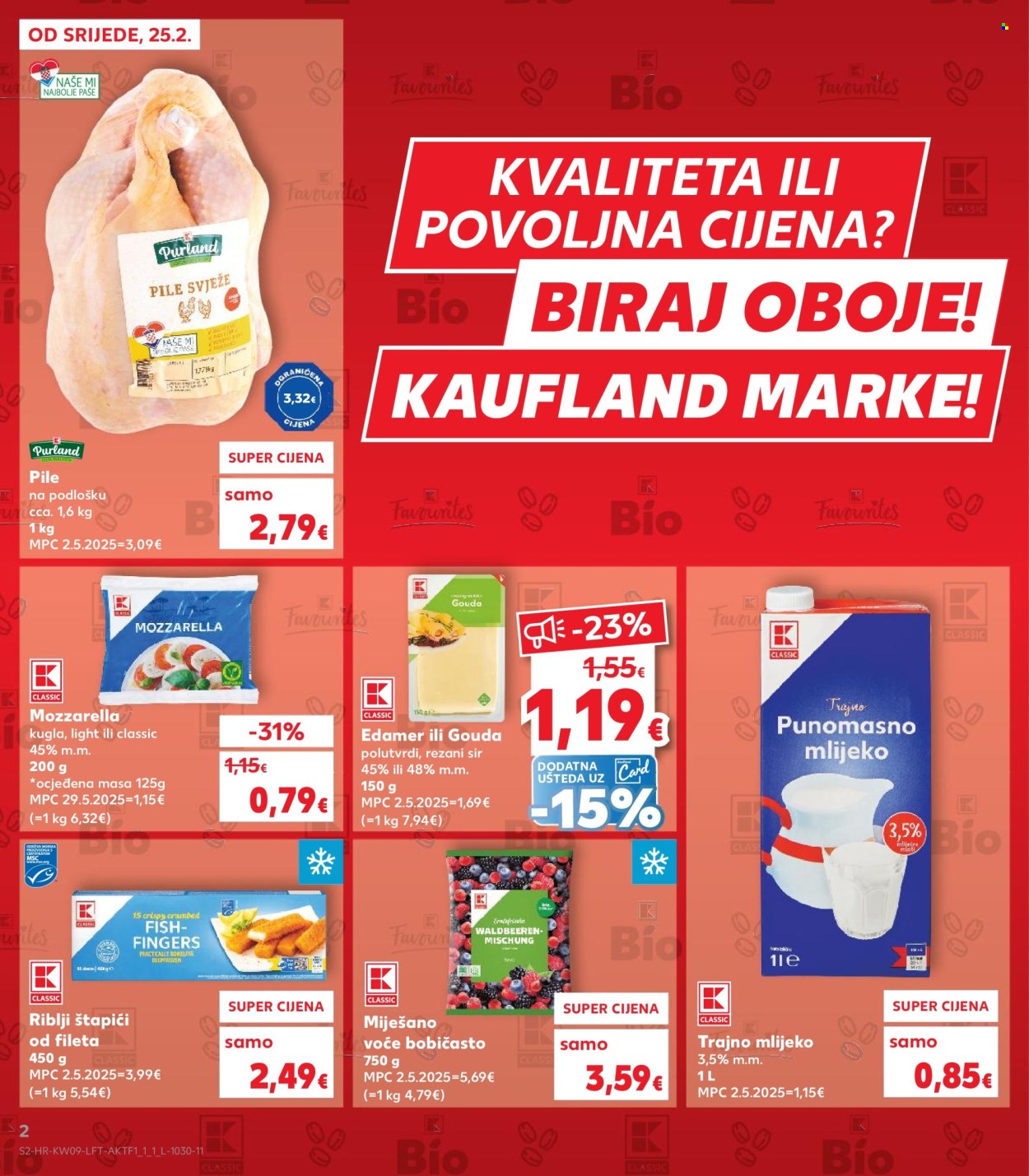 Kaufland katalog - 25.02.2026. - 03.03.2026. Stranica 2