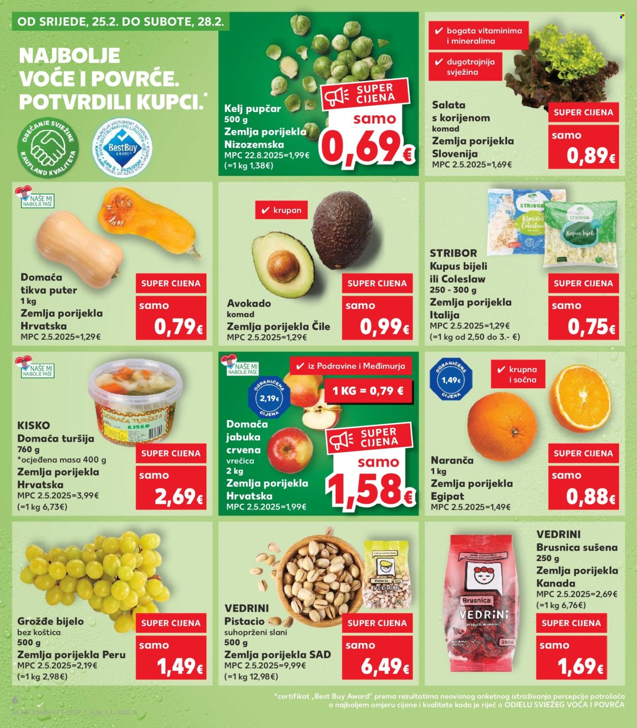 Kaufland katalog - 25.02.2026. - 03.03.2026. Stranica 6