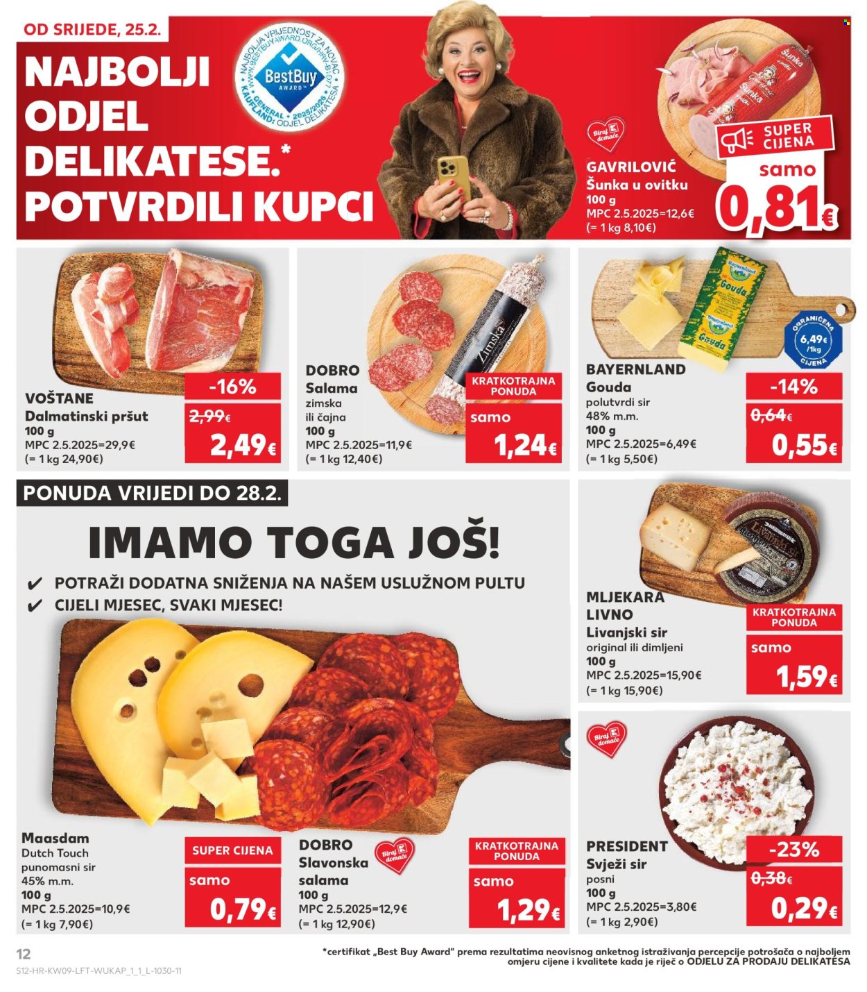 Kaufland katalog - 25.02.2026. - 03.03.2026. Stranica 12