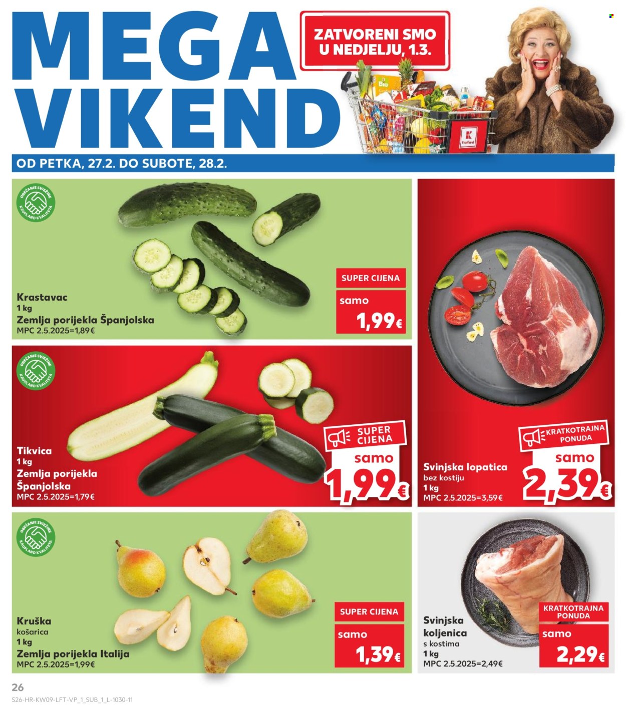 Kaufland katalog - 25.02.2026. - 03.03.2026. Stranica 26