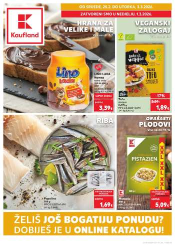 Kaufland katalog - 25.02.2026. - 03.03.2026.