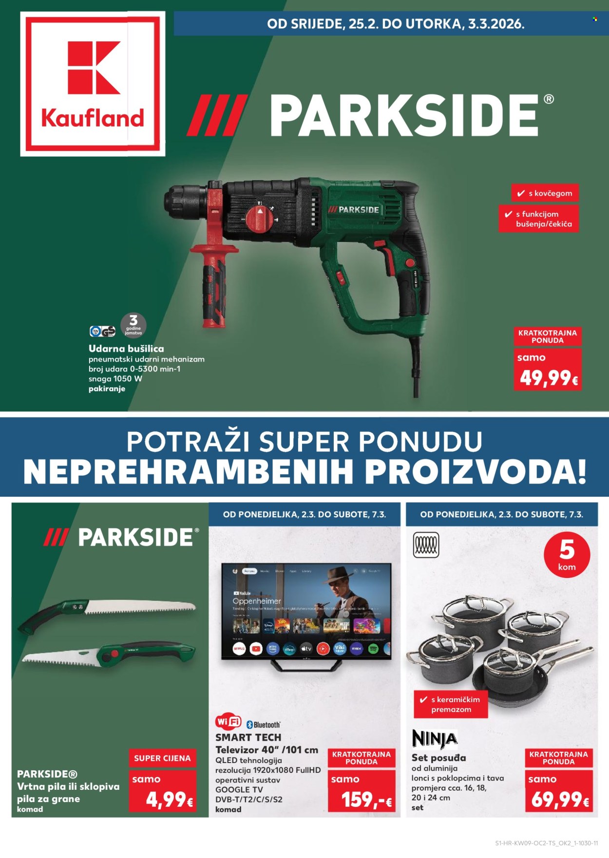 Kaufland katalog - 25.02.2026. - 03.03.2026. Stranica 1